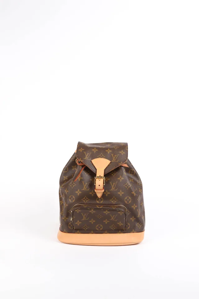 Louis Vuitton Vintage Montsouris Backpack GM in Coated canvas from Break Archive