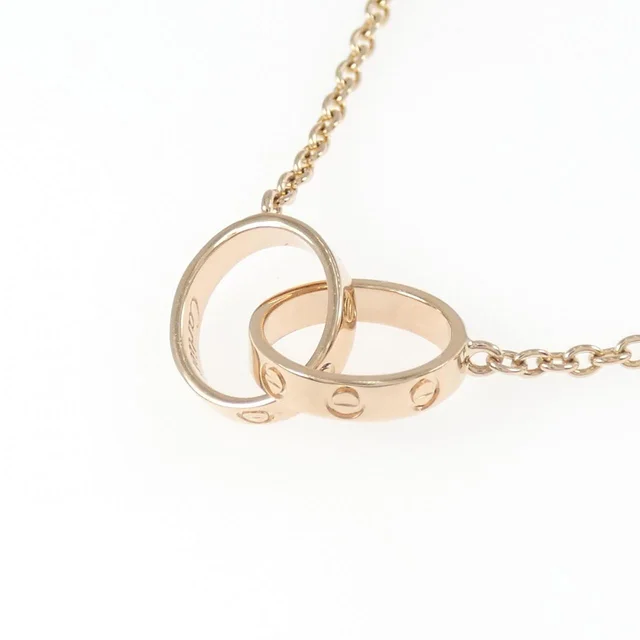 Cartier Baby Love 750 Pink Gold Necklace in Pink from LuxUness, photo 2 of 2