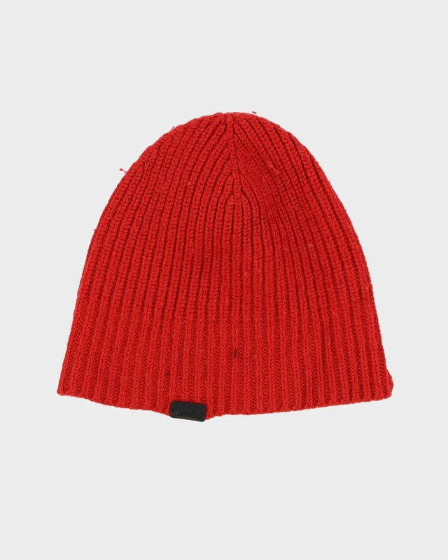 Coach Orange Beanie in Orange from Rokit Vintage