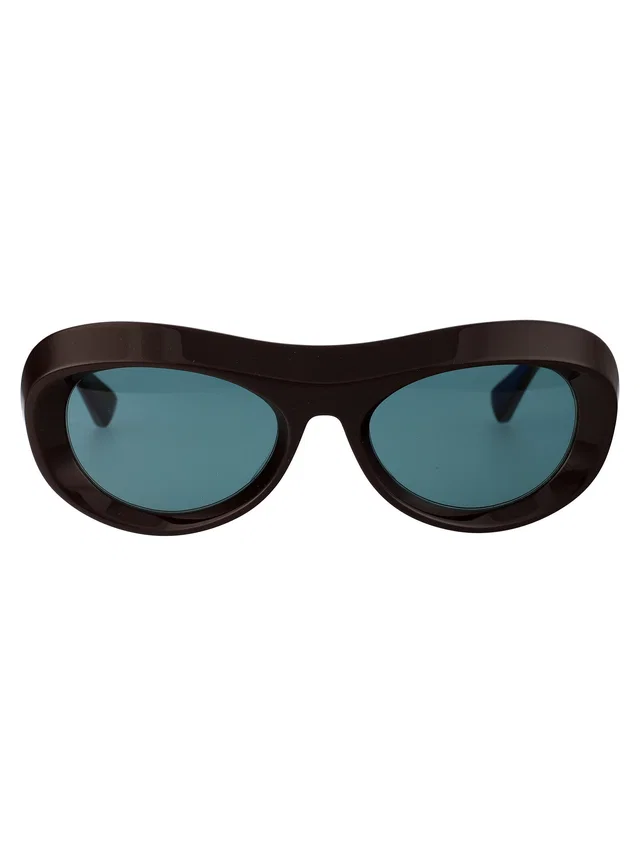 Bottega Veneta Bv1284s Sunglasses — Brown Acetate in Brown from HEWI