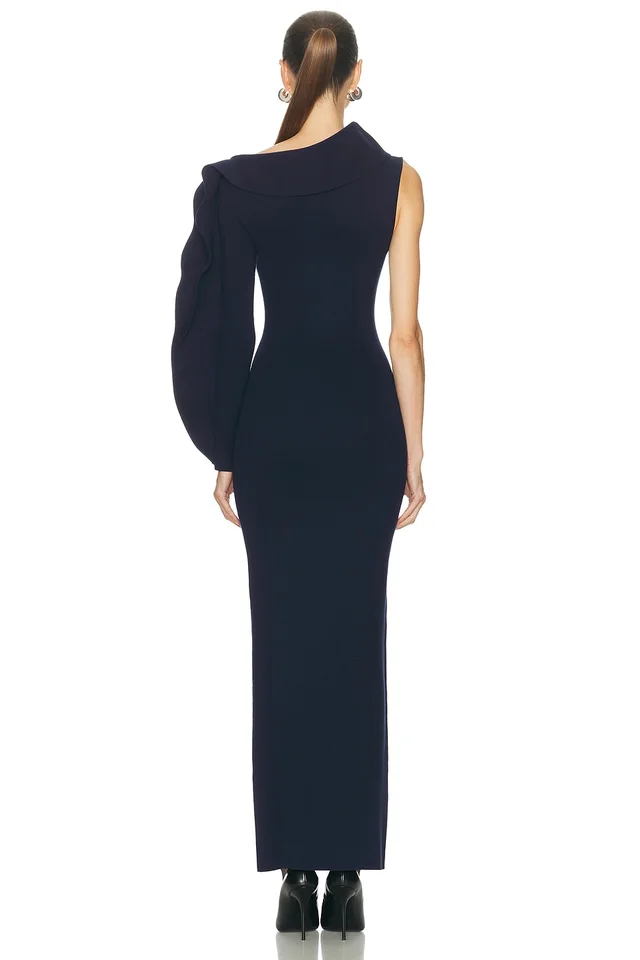 SRG Himani Compact Knit Dress in Blue, photo 2 of 2 from FWRD