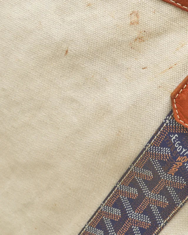 Goyard Belharra Tote Bag in Canvas from A Retro Tale, photo 16 of 17