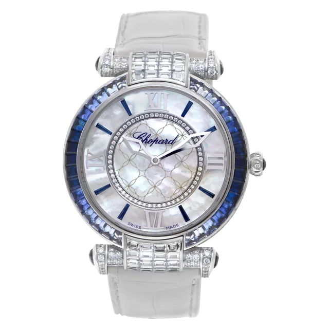 Unused Chopard Imperial 40mm 384239-1013 in White Gold from Gray And Sons