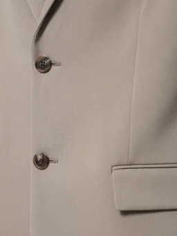 The Row Short jacket with center button closure in 100% Wool, photo 7 of 9 from LUISAVIAROMA