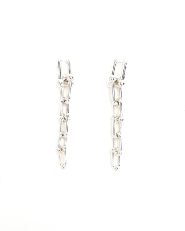 Tiffany & Co. HardWear Graduated Link Earrings from A Retro Tale