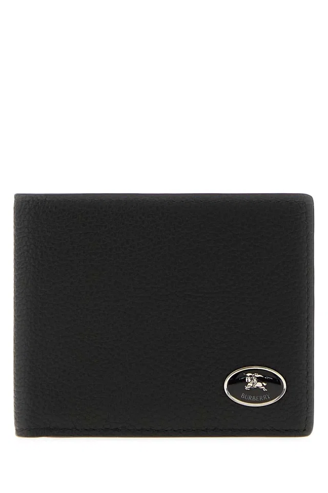 Burberry Hipfold Wallet — Black Exterior: Calf in Black Calfskin from HEWI