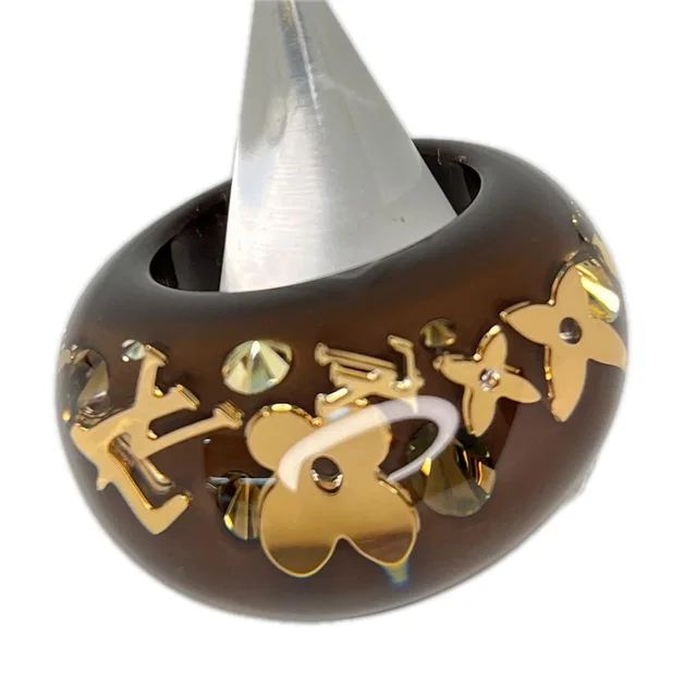 Louis Vuitton Bague Inclusion M Ring Brown in Brown from The Reluxe