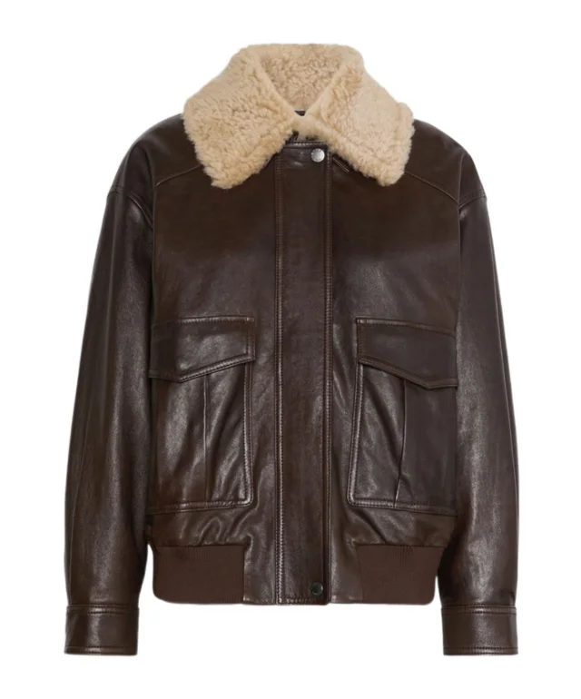 Weekend Max Mara Long-sleeve leather jacket from SENSER, photo 1 of 1