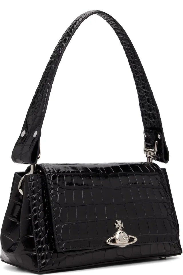 Vivienne Westwood Black Hazel Medium Bag, photo 2 of 4 from SSENSE