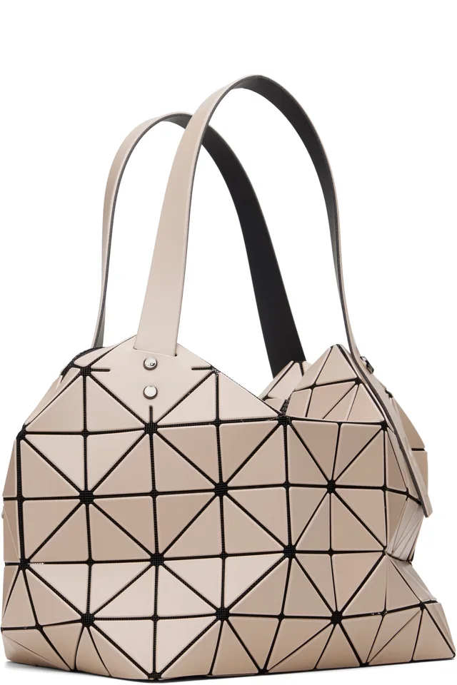 BAO BAO ISSEY MIYAKE Beige Boston Hand Bag, photo 3 of 4 from SSENSE