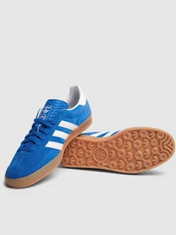 adidas Originals Gazelle Indoor Sneakers in 0% Calf, 0% Polyester, photo 5 of 6 from LUISAVIAROMA