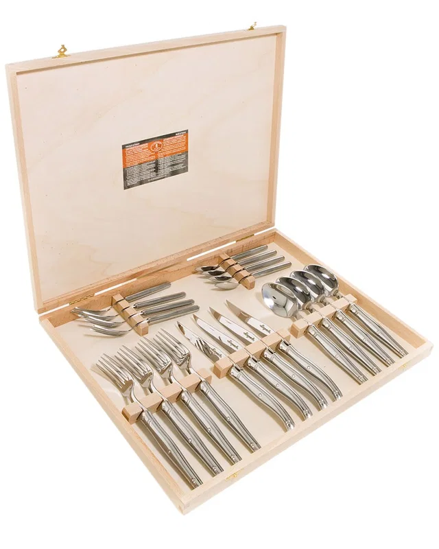 Jean Dubost 20pc Stainless Steel Flatware Set, image 1 of 1 from Rue La La