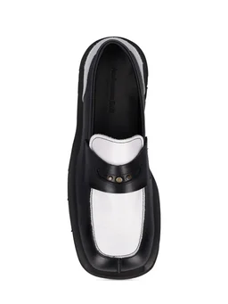 Andersson Bell Penny Leather Loafers in 0% Cow, photo 6 of 6 from LUISAVIAROMA