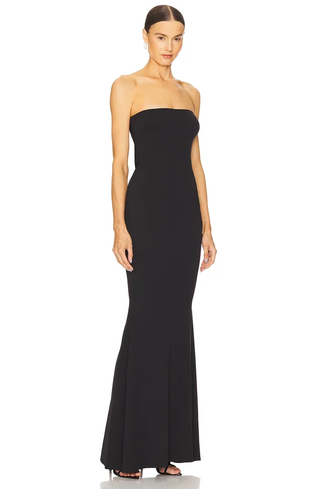 Katie May Mary Kate Gown in Black, photo 3 of 3 from REVOLVE (Canada)