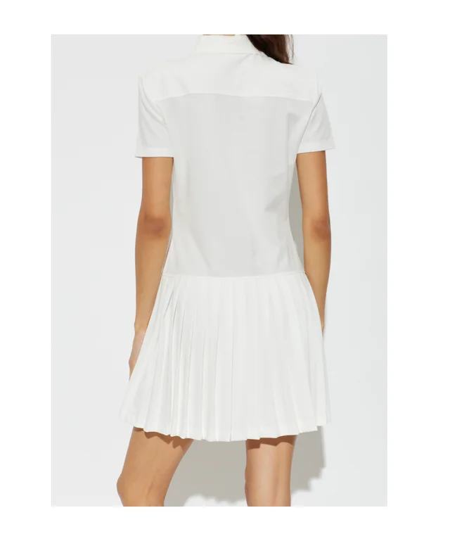 Lacoste pleated-skirt polo mini dress, photo 2 of 4 from SENSER