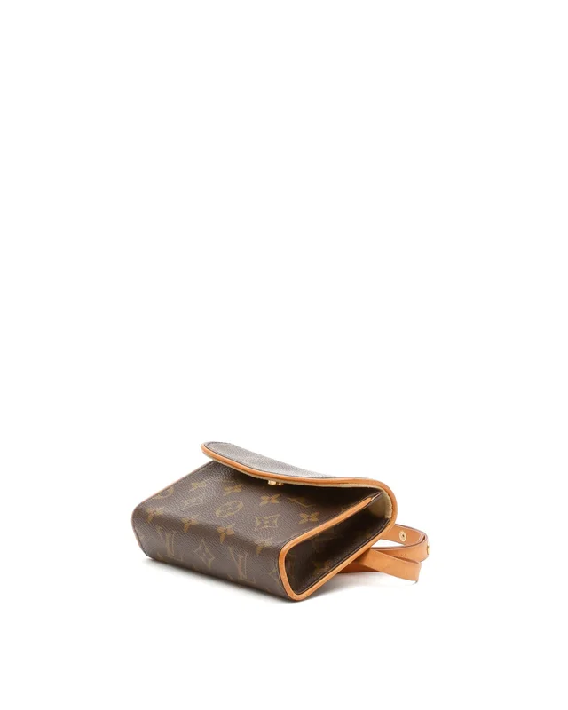 Louis Vuitton Monogram Pochette Florentine Belt Bag in Denim from A Retro Tale, photo 4 of 9