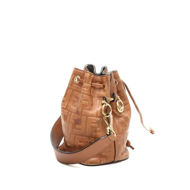 Fendi Mini Mon Tresor Bucket Bag in Leather from A Retro Tale, photo 2 of 12
