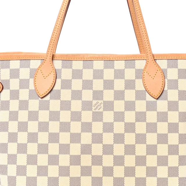 Louis Vuitton Damier Azur Neo Neverfull MM in Canvas from FASHIONPHILE, photo 8 of 10