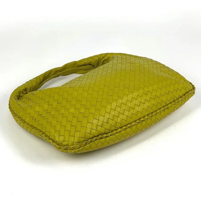 Bottega Veneta Intrecciato Shoulder Bag Hobo Nappa Leather Hobo Green in green Nappa leather from Poshmark, photo 2 of 7