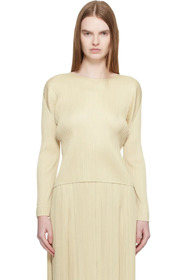 Beige Monthly Colors December Blouse, image 1 of 1 from SSENSE