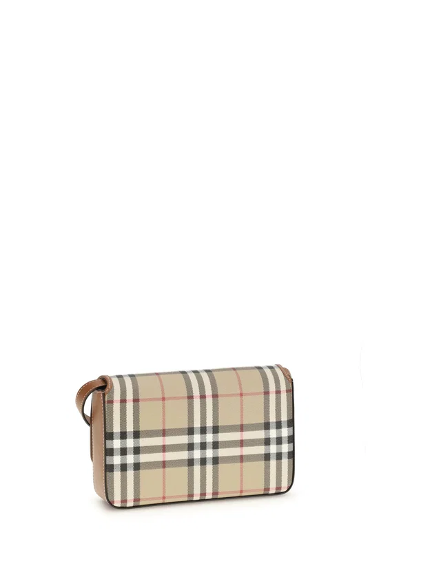 Burberry Vintage Check Shoulder Bag — Brown Thermoplastic Polyurethane in Brown Leather from HEWI