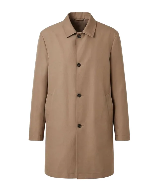 Peserico Single-Breasted Twill Coat from SENSER, photo 1 of 1