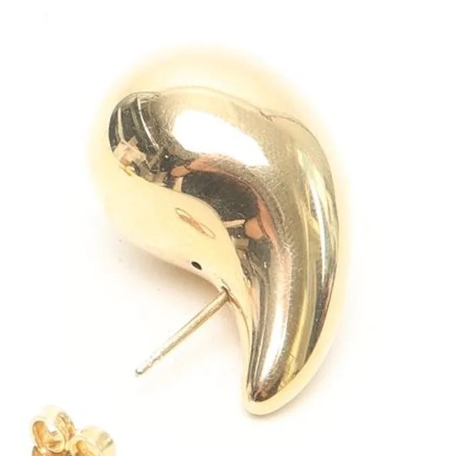 Bottega Veneta Drop Silver Earrings in Silver from A Retro Tale, photo 3 of 3