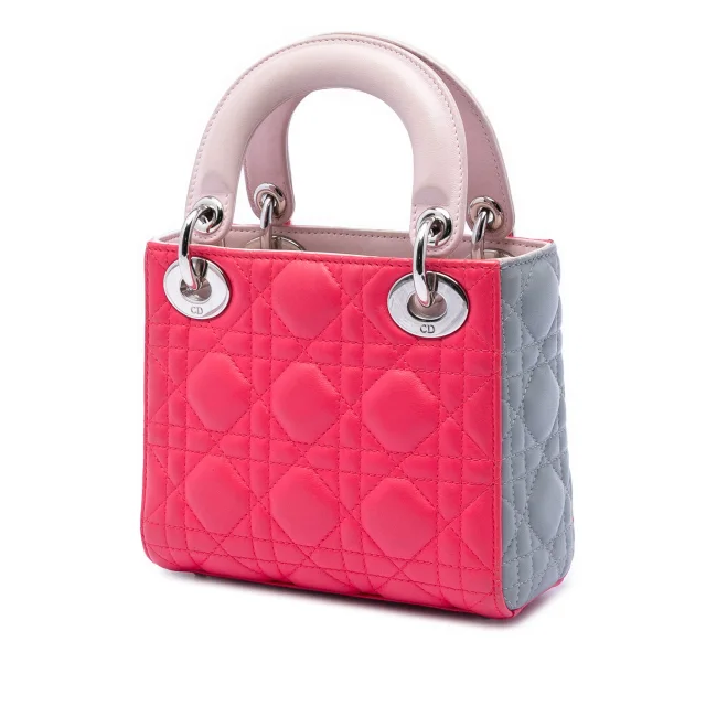 Dior Mini Tricolor Lambskin Cannage Lady in Lambskin from HEWI, photo 2 of 2