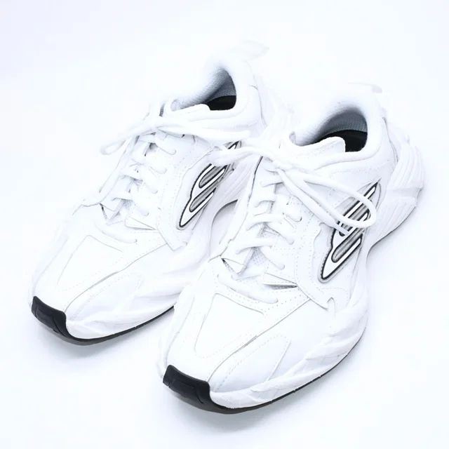 Balenciaga Monday Sneakers White Low Cut Shoes in White from The Reluxe