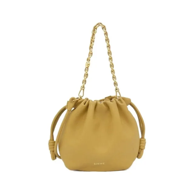 Loewe Flamenco Purse Mini A914cbpx03 Handbag in yellow Lambskin from Grailed
