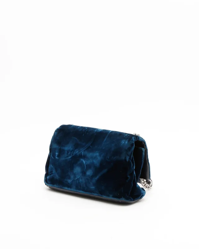 Saint Laurent Small Velvet West Hollywood Bag in Velvet from A Retro Tale, photo 3 of 9