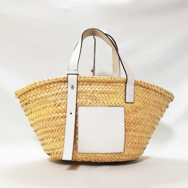 Loewe Basket Bag Palm Leaf Calfskin in Calfskin from The Reluxe