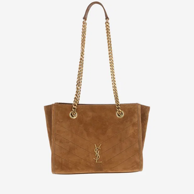 Saint Laurent Le Shoulder Bag — Orange Suede in Orange Suede from HEWI