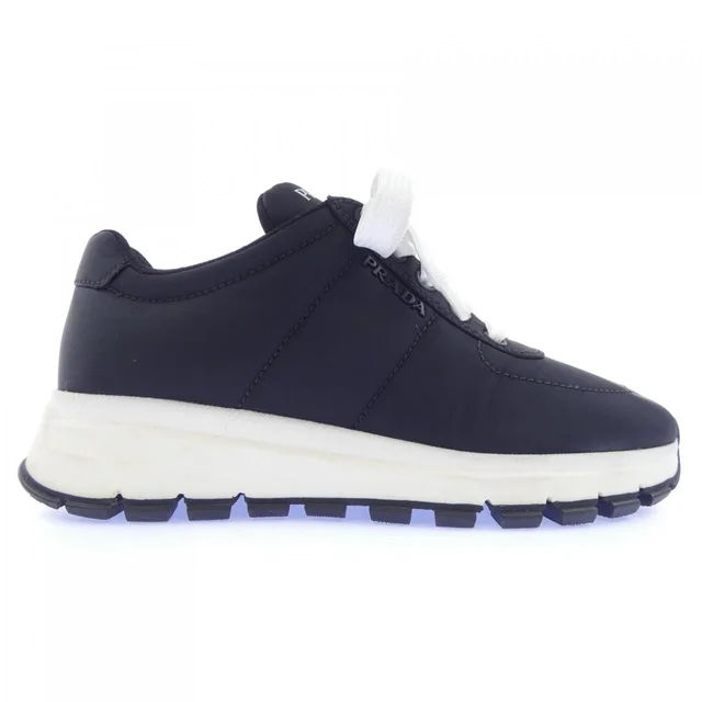 Prada Sneakers Black in Black Nylon from The Reluxe