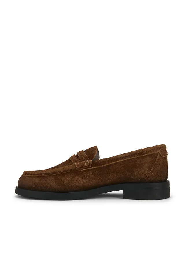 ALLSAINTS Bloom Loafer in Terracotta Brown, photo 5 of 5 from REVOLVE (Canada)