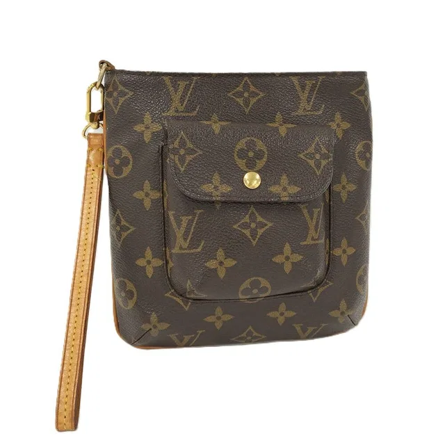 Louis Vuitton Partition Pochette Pouch Monogram Brown in Brown from The Reluxe