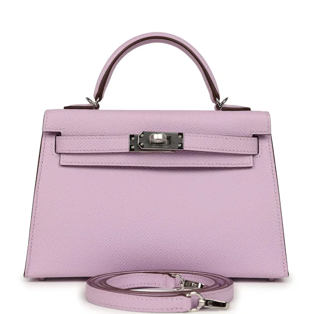 Hermès Kelly Sellier 20 Guimauve Epsom Palladium Hardware in Epsom leather from Madison Avenue Couture