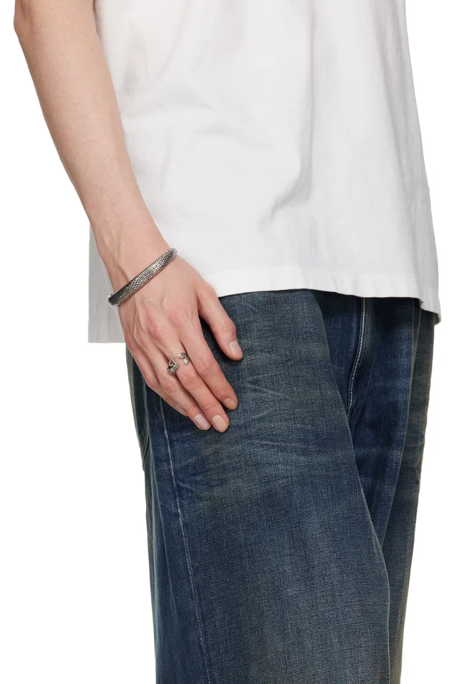 MM6 Maison Margiela Mermaid Cuff Bracelet, photo 3 of 3 from SSENSE