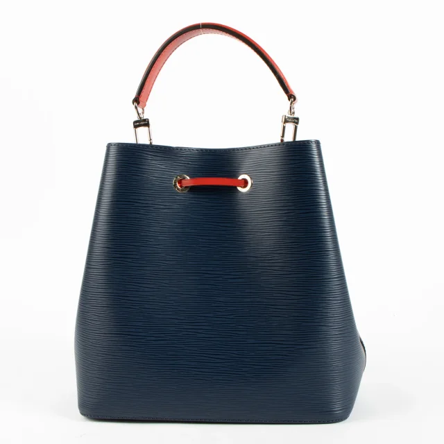 Louis Vuitton Indigo/Coquelicot Epi NeoNoe MM Bag in Leather from Labellov, photo 4 of 8