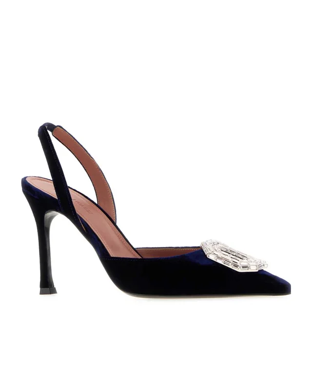 Amina Muaddi Stiletto-heeled sandals, photo 2 of 2 from SENSER