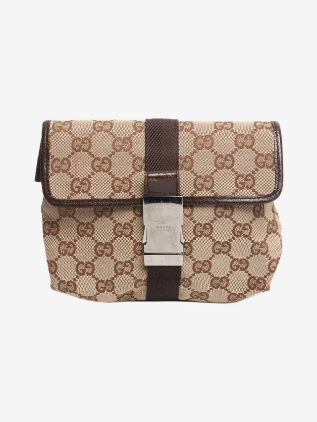 Gucci Brown belt bag in Brown Leather from Sign of the Times