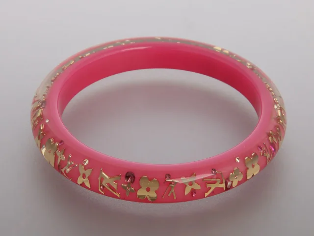Louis Vuitton Inclusion Bracelet in Pink from Ann's Fabulous Finds, photo 1 of 1
