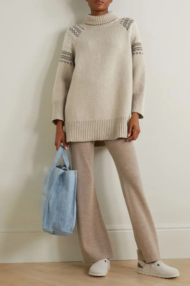 We Norwegians Setesdal Fair Isle Merino Wool and Cashmere-Blend Turtleneck Sweater, photo 2 of 4 from THE OUTNET