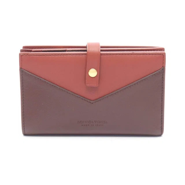 Bottega Veneta Leather Bifold Wallet in Leather from LuxUness