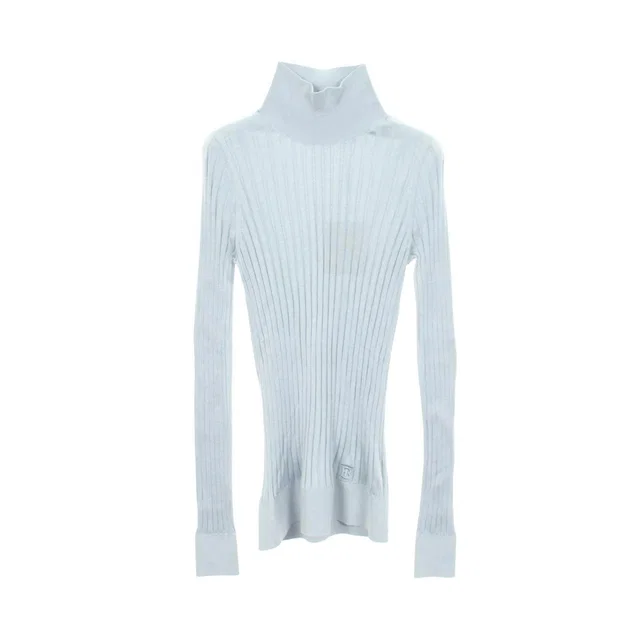 Burberry Silk Nylon Turtleneck Knit in Nylon from LuxUness