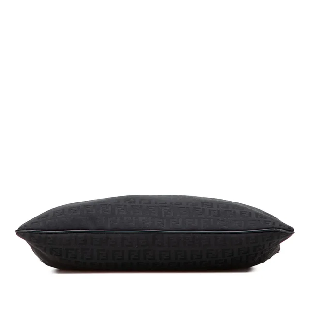 Black Fendi Zucchino Canvas Crossbody in Black Canvas from Designer Revival, photo 2 of 2