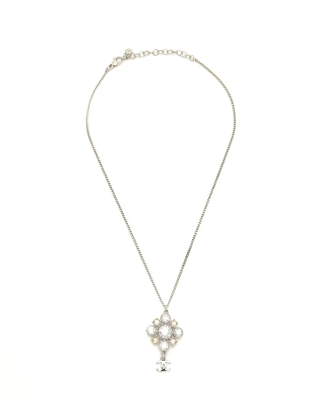 Chanel Coco Mark Rhinestone Necklace from A Retro Tale, photo 3 of 4