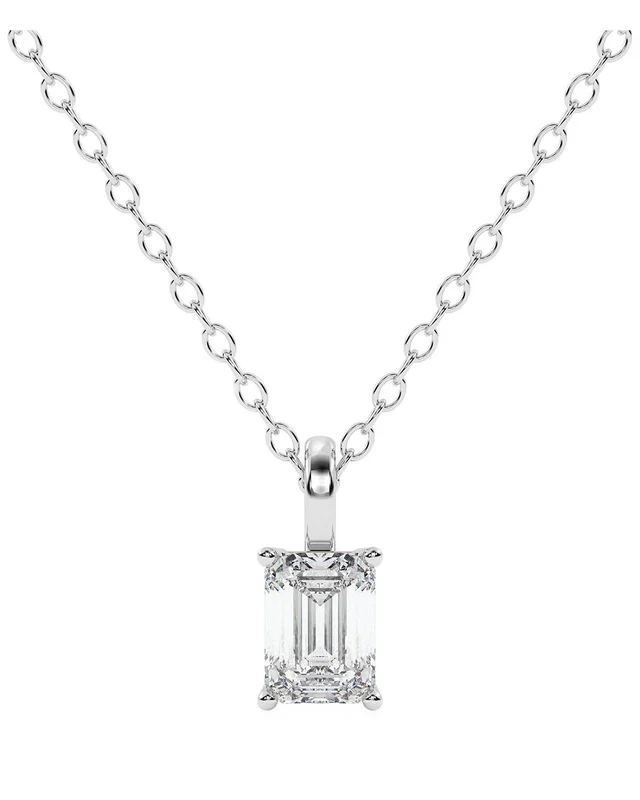 Lab Grown Diamonds 14K 0.75 ct. tw. Lab-Grown Diamond Necklace, image 1 of 1 from Gilt
