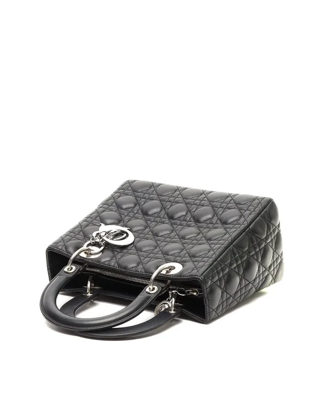 Medium Lady Dior Bag in Leather from A Retro Tale, photo 5 of 11
