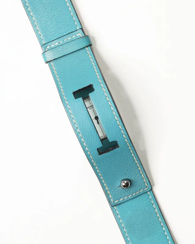Hermès Cherche Midi 19mm Ref CM1.210 Full Set Watch in Leather from A Retro Tale, photo 5 of 8